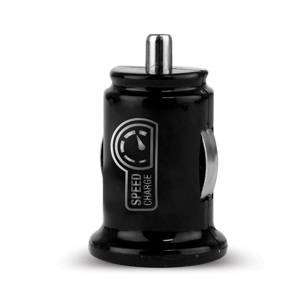 AREA Caricabatterie da auto 2 A 2 porte USB Area nero